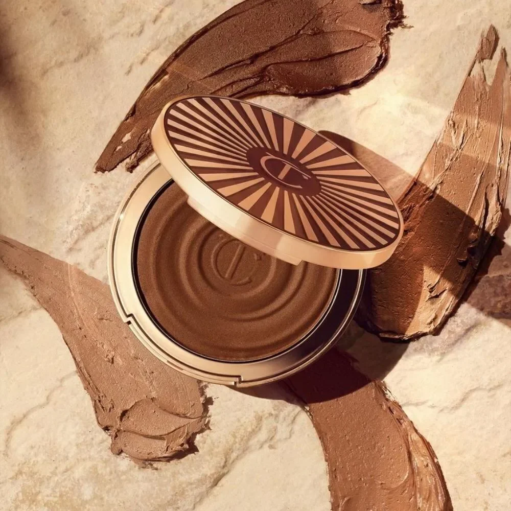 New Charlotte Tilbury Beautiful Skin Sun-Kissed Glow Cream Bronzer